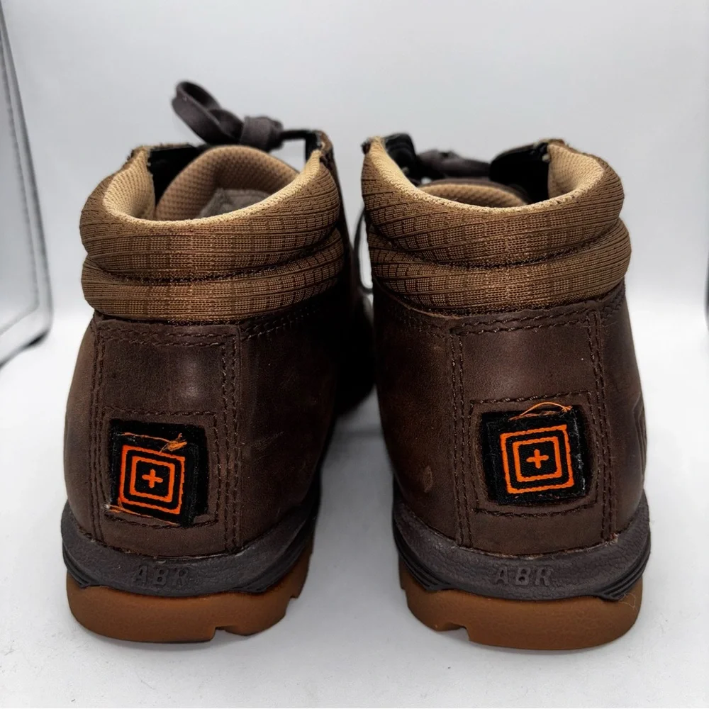 5.11 Tactical Pursuit Ortholite Leather Lace Up Chukka Boots